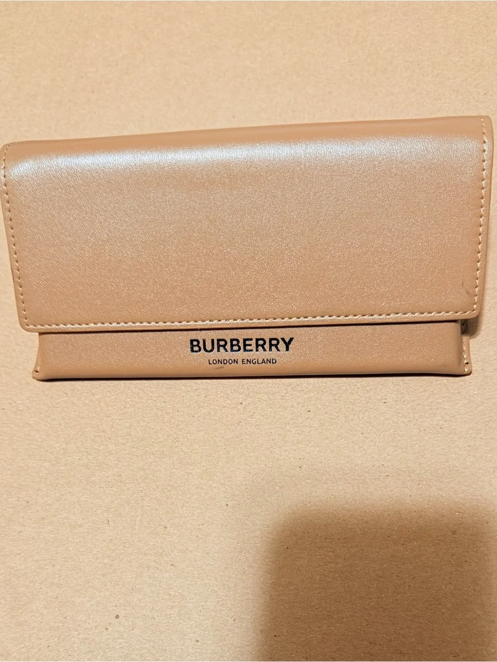 Burberry Tan Leather Case